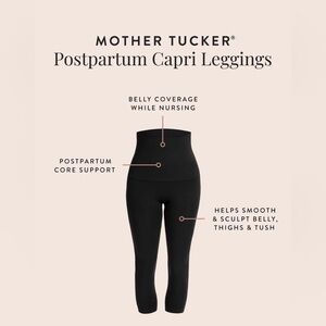 Belly Bandit Mother Tucker Postpartum Capri Leggings